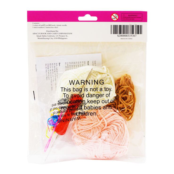 Crochet Kit Coaster Sheep - Hobbies & Crafts Supplies - DIY