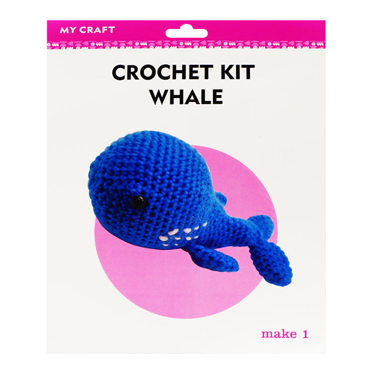 Crochet Kit Whale - Hobbies & Crafts Supplies - DIY