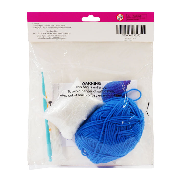 Crochet Kit Whale - Hobbies & Crafts Supplies - DIY