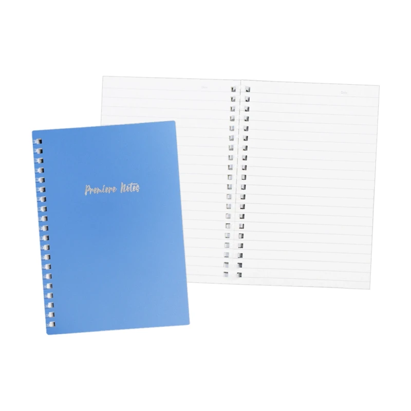 Premiere Notes Soft Spiral Notebook SRS_PPDB6 Blue 80's 70gsm PP