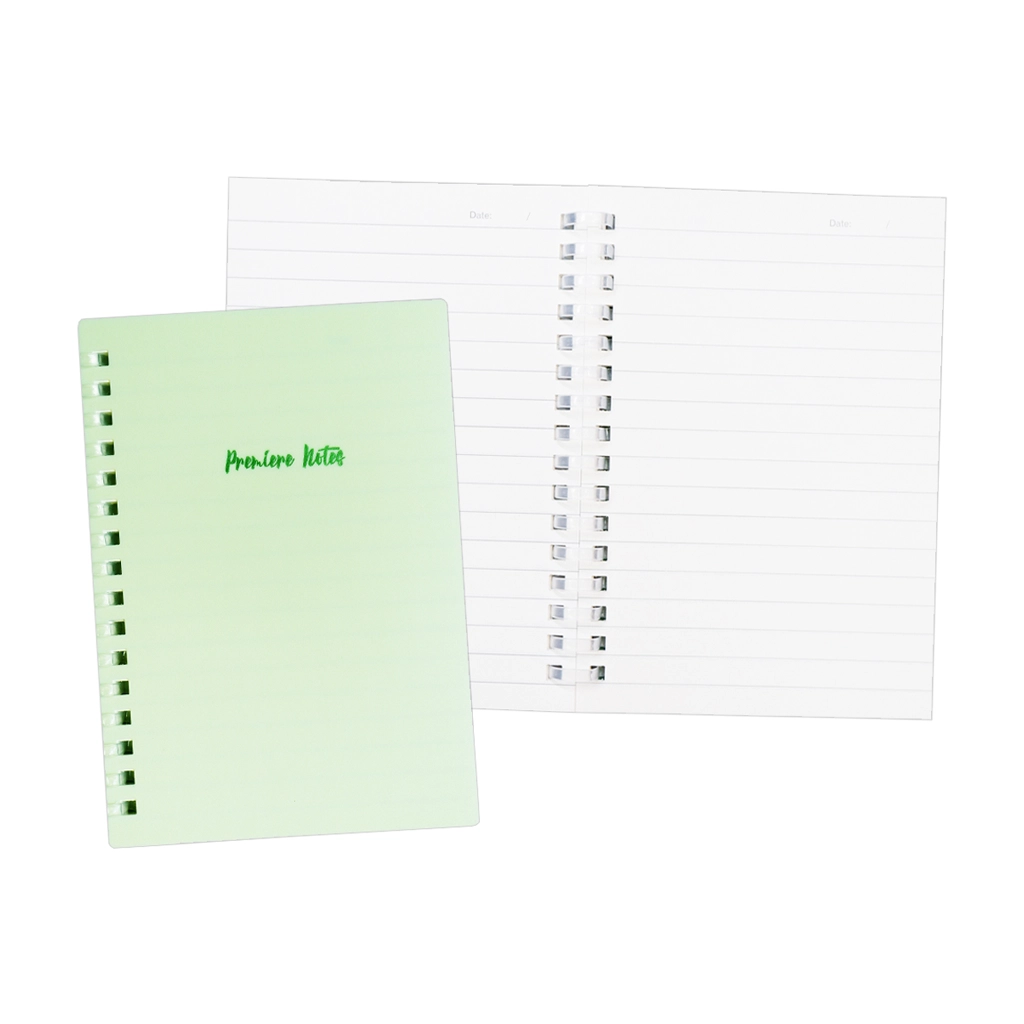 Premiere Notes Soft Spiral Notebook SRS_PPDA6 Light Green 80's 70gsm PP