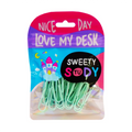 IDM Clip Paper MX7817Gr 50mm 30S Green - Filing Accessories