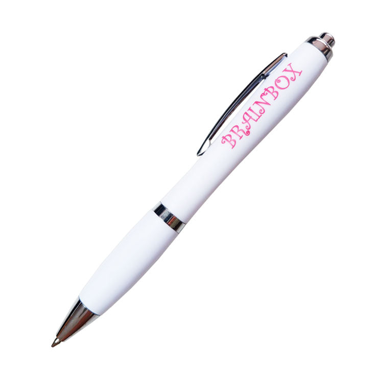 Brainbox Retractable Ballpoint Pen Black 0.7mm - School & Office Supplies - Writing