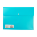 Plastic Envelope Os6942 Long Green Clear Front Pastel - School Supplies