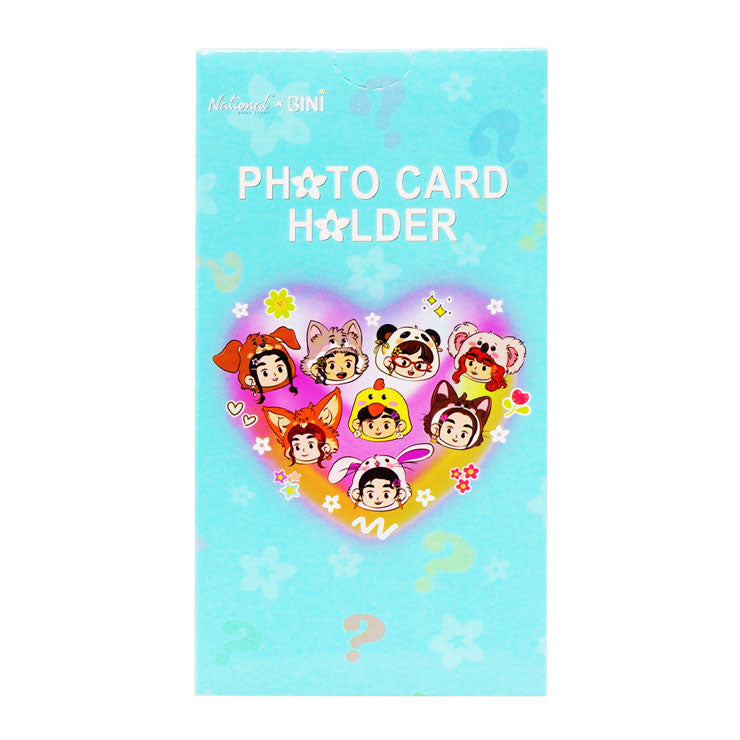 NBS x BINI Bini Blind Photo Card Holder Puffy Head with Keychain