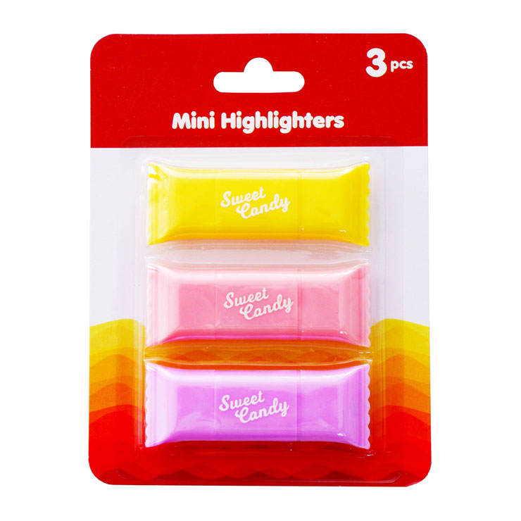Mini Highlighter 3's - School & Office Supplies - Writing