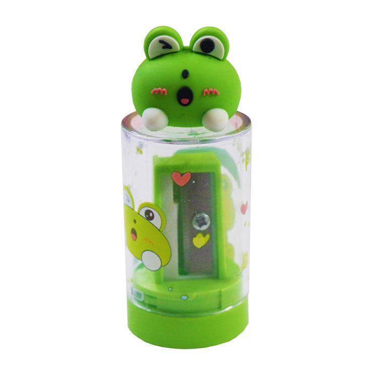 Sanyu One-Hole Sharpener SY-1128 Green Frog