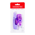 Best Buy Refillable Correction Tape with Refill 5mmx6m Purple CR-1060-PLE - School Supplies