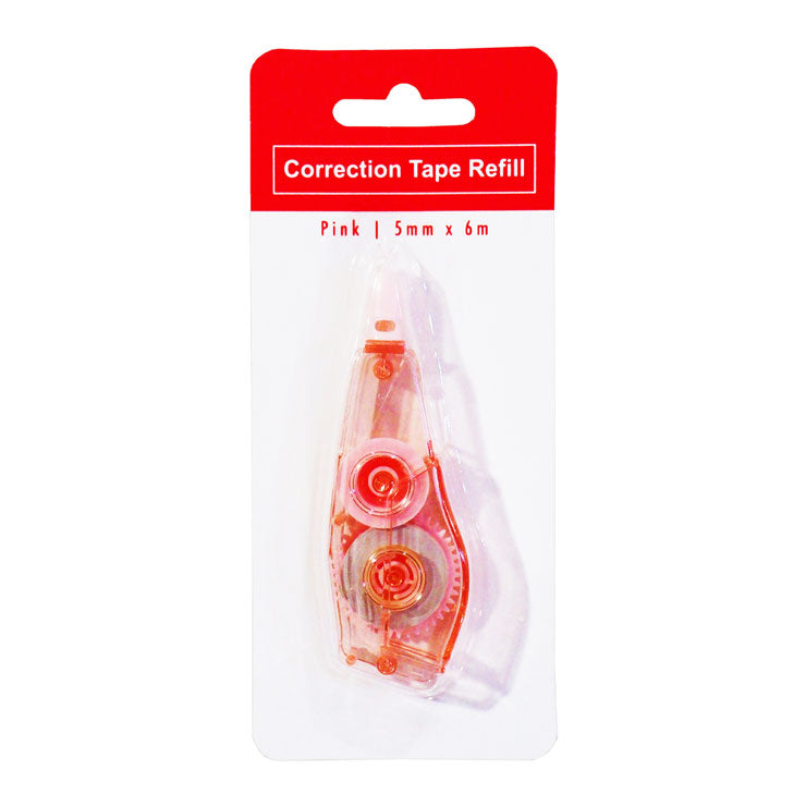 Best Buy Correction Tape Refill 5mmx6m Pink 1060R-PK - School & Office Supplies