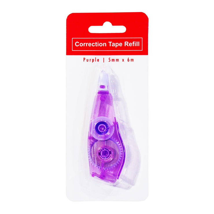 Best Buy Correction Tape Refill 5mmx6m Purple 1060R-PLE - School & Office Supplies