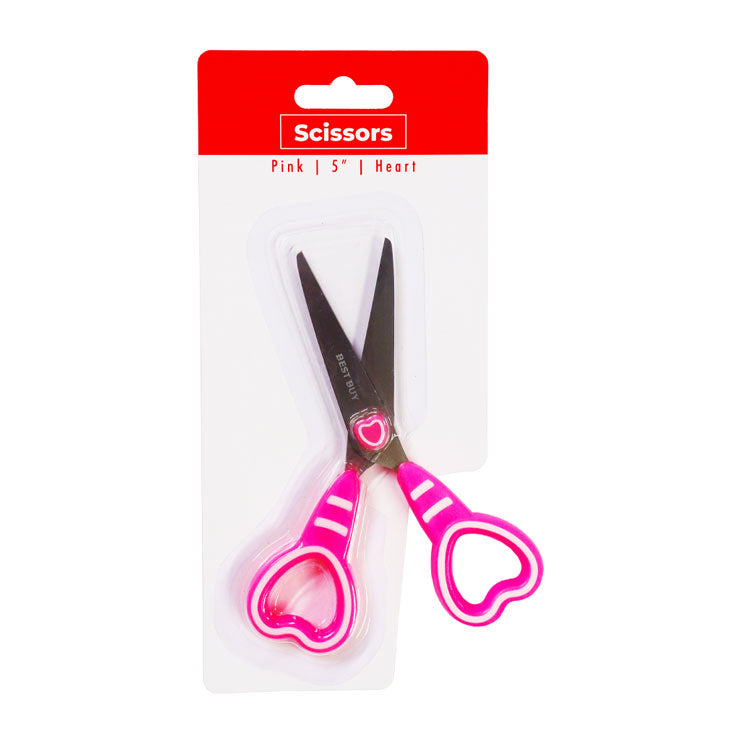 Best Buy Kiddie Scissors Heart 13cm 5 inches Pink S01135.01 - Low Price School Supplies