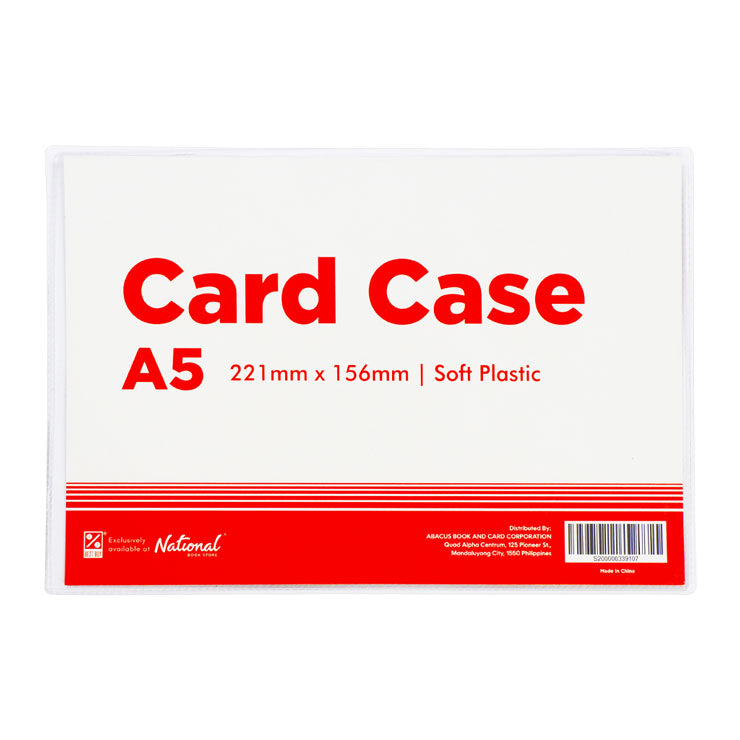 Best Buy Document Card Case Soft Plastic Transparent 0.3mm Thickness 221x156mm BH0196-A5
