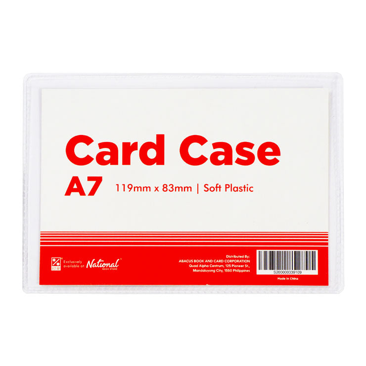 Best Buy Document Card Case Soft Plastic Transparent 0.3mm Thickness 119x83mm BH0196-A7