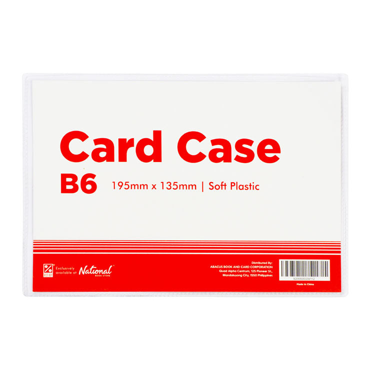 Best Buy Document Card Case Soft Plastic Transparent 0.3mm Thickness 195x135mm BH0196-B6