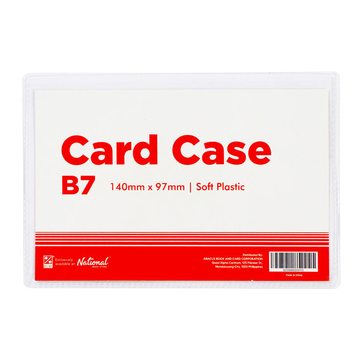 Best Buy Document Card Case Soft Plastic Transparent 0.3mm Thickness 140x97mm BH0196-B7
