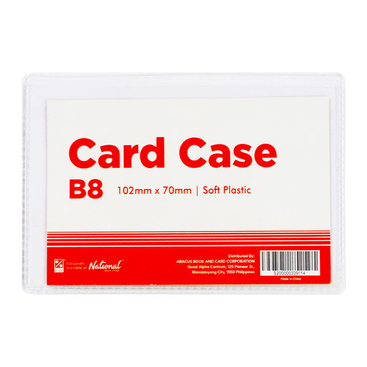 Best Buy Document Card Case Soft Plastic Transparent 0.3mm Thickness 102x70mm BH0196-B8