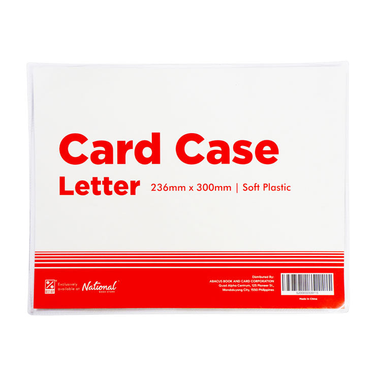Best Buy Document Card Case Soft Plastic Transparent 0.3mm Thickness 236x300mm BH0196-Letter