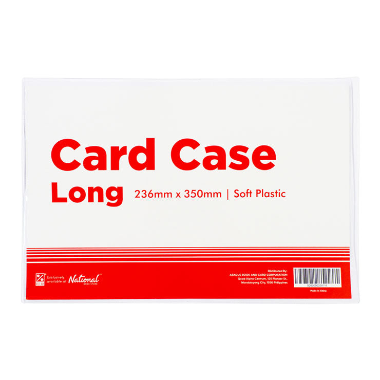 Best Buy Document Card Case Soft Plastic Transparent 0.3mm Thickness 236x350mm BH0196-Long