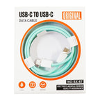 USB Cable Sz-87 Green Type C 2In1 - Phones & Accessories