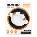 USB Cable Sz-87 Black Type C 2In1 - Phones & Accessories