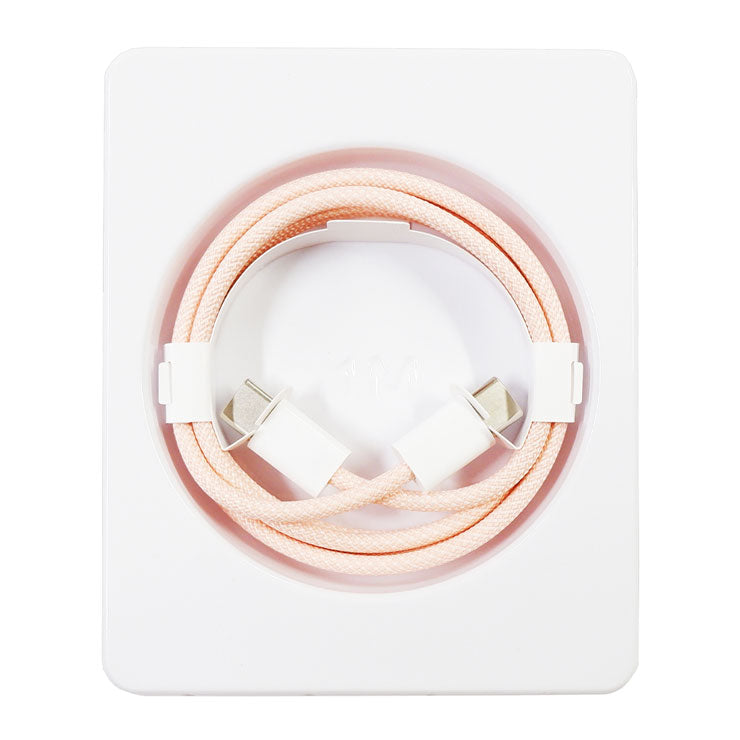 USB Cable Sz-87 Pink Type C 2In1 - Phones & Accessories