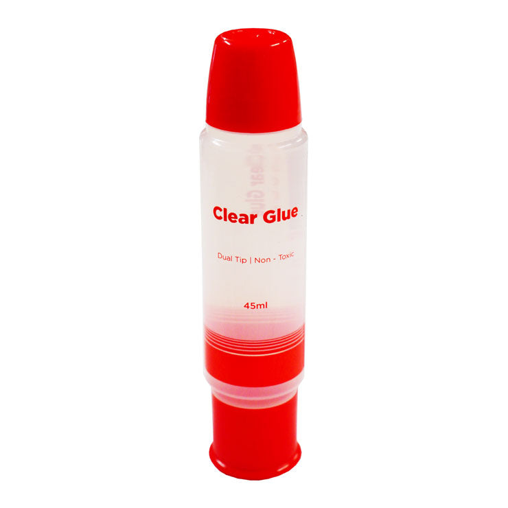 Best Buy Glue Clear Dual Tip Red Cap 45ml CG0045-PK