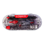 Best Buy Compass Set 8's Red 9046 - Drawing Supplies