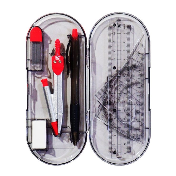 Best Buy Compass Set 8's Red 9046 - Drawing Supplies