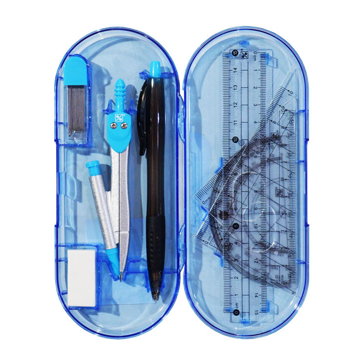 Best Buy Compass Set 8's Blue 9046 - Drawing Supplies