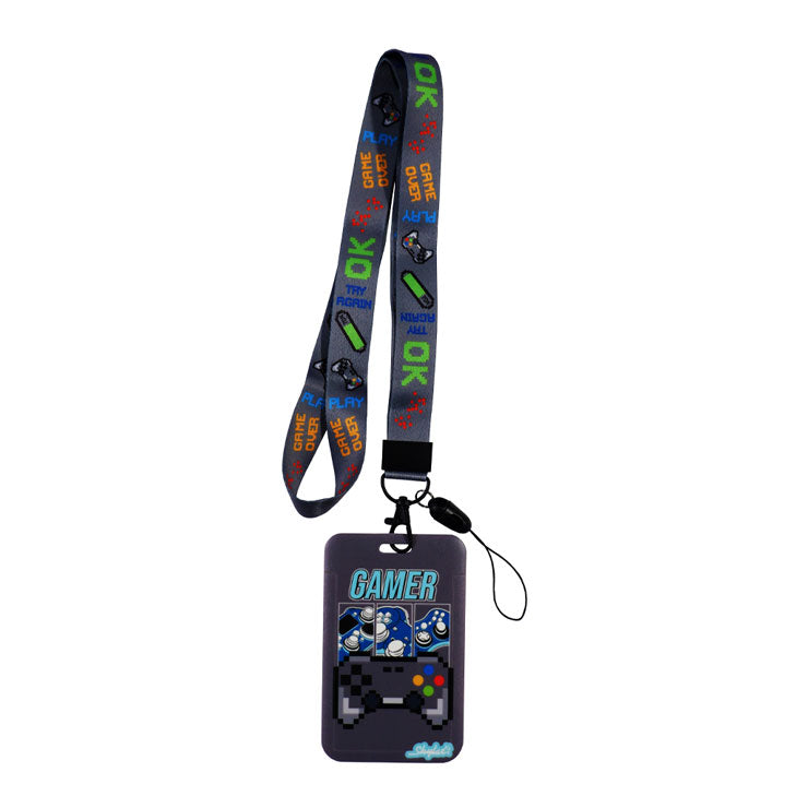 Skylar ID Holder Vertical IC-GA04 45cm Gamer With Lanyard