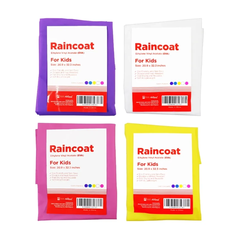 Best Buy Raincoat Assorted Color Fi-10180/10St. Kids - Gifts