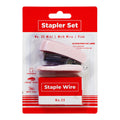 Best Buy Stapler Set No.35 with Built in Remover and Staple Wire 1000s 20 sheets Pink 9341