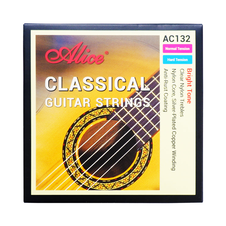 Classical Guitar Strings (For Practice, Brighter Tone) Ac132-H