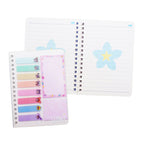 NBS x BINI Notebook 30Sheets 105X149mm with Sticky Notes Set Pink