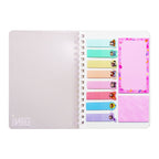 NBS x BINI Notebook 30Sheets 105X149mm with Sticky Notes Set Pink