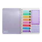 NBS x BINI Notebook 30Sheets 105X149mm with Sticky Notes Set Purple