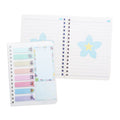 NBS x BINI Notebook 30Sheets 105X149mm with Sticky Notes Set Blue