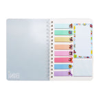 NBS x BINI Notebook 30Sheets 105X149mm with Sticky Notes Set Blue