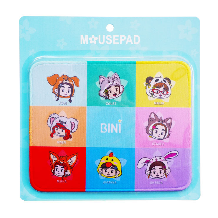 NBS x BINI Mouse Pad 22x18cm - Desk Top & Laptop Accessories