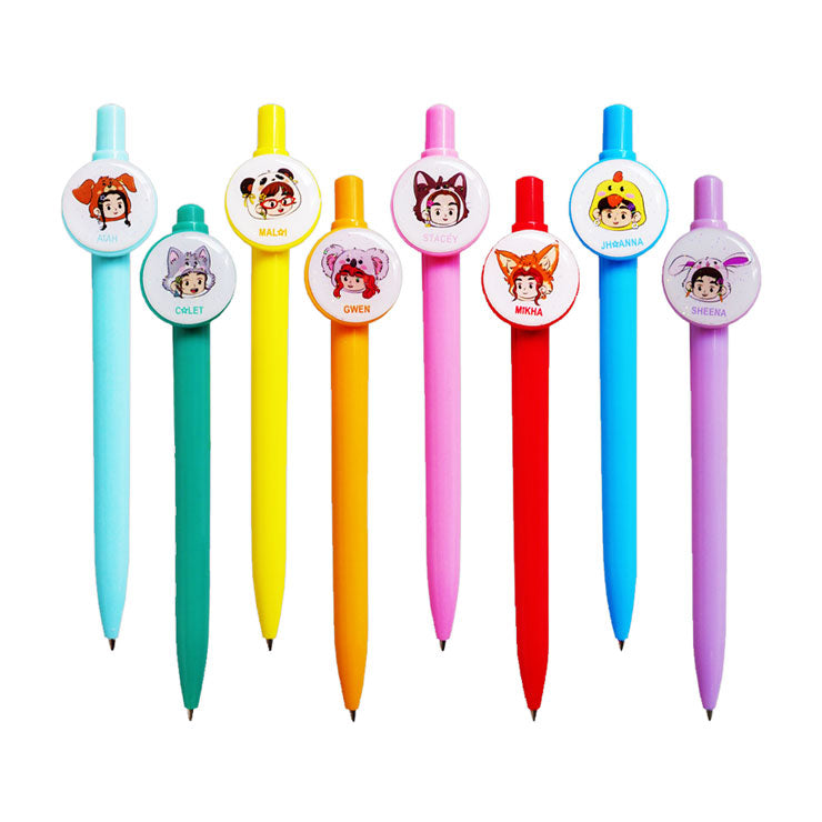 NBS x BINI Gel Pen Set 0.5mm 8's - School Supplies - Writing