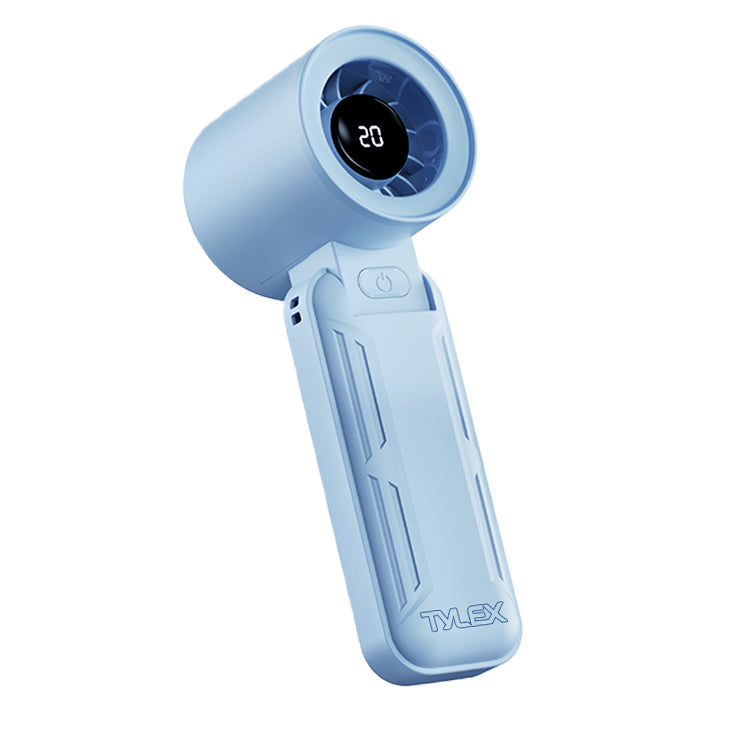Tylex Portable Fan XM70 Blue 3000 Mah Foldable Turbo