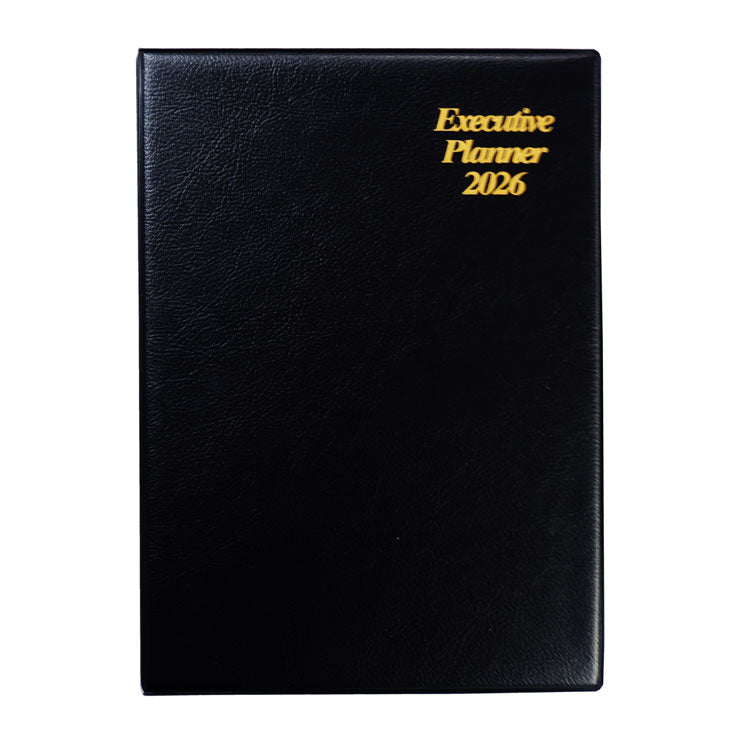 Best Buy 2026 Executive Planner Week-to-view B5 80 sheets 80gsm Gold Print Edge
