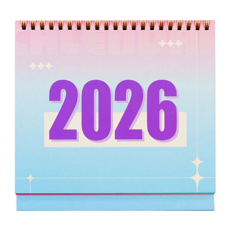 Best Buy 2026 Spiral Desk Calendar 13 sheets 16x18.5cm - School & Office Supplies
