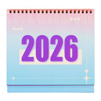 Best Buy 2026 Spiral Desk Calendar 13 sheets 16x18.5cm - School & Office Supplies