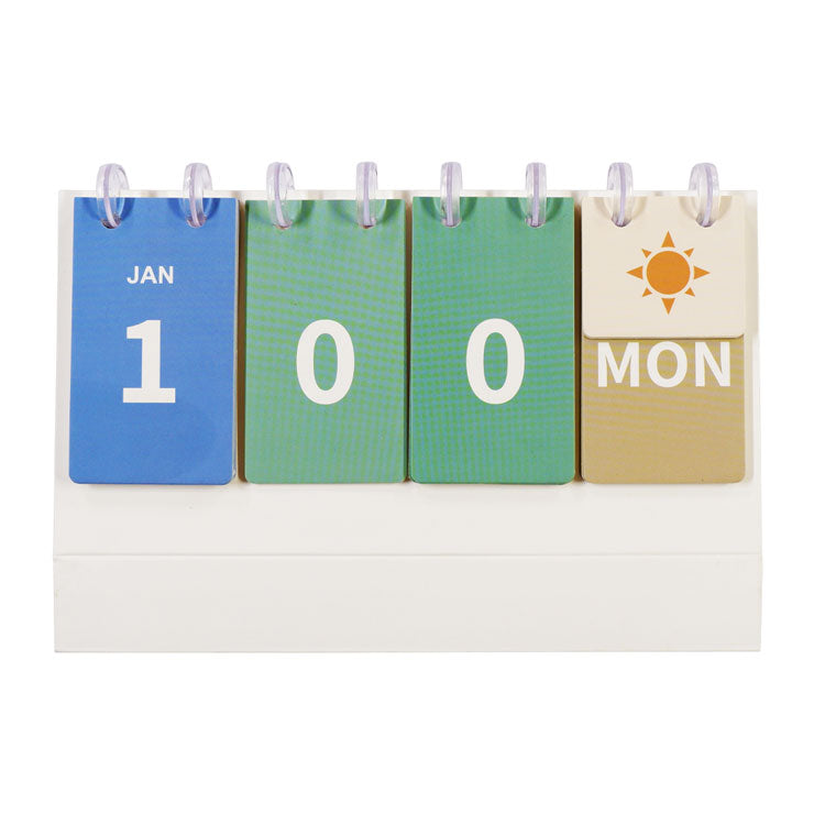 Best Buy Perpetual Desk Calendar 11x21cm - School & Office Supplies