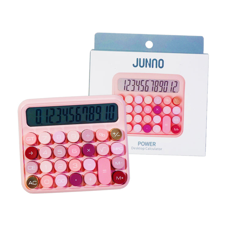 Desktop Calculator JN-800 Rose Pink 12 Digits
