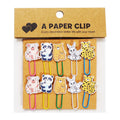 Clip Paper 10's Vinyl Wooden Top Animals