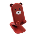 Cellphone Holder T2 Brown Foldable - Cellphone Accessories