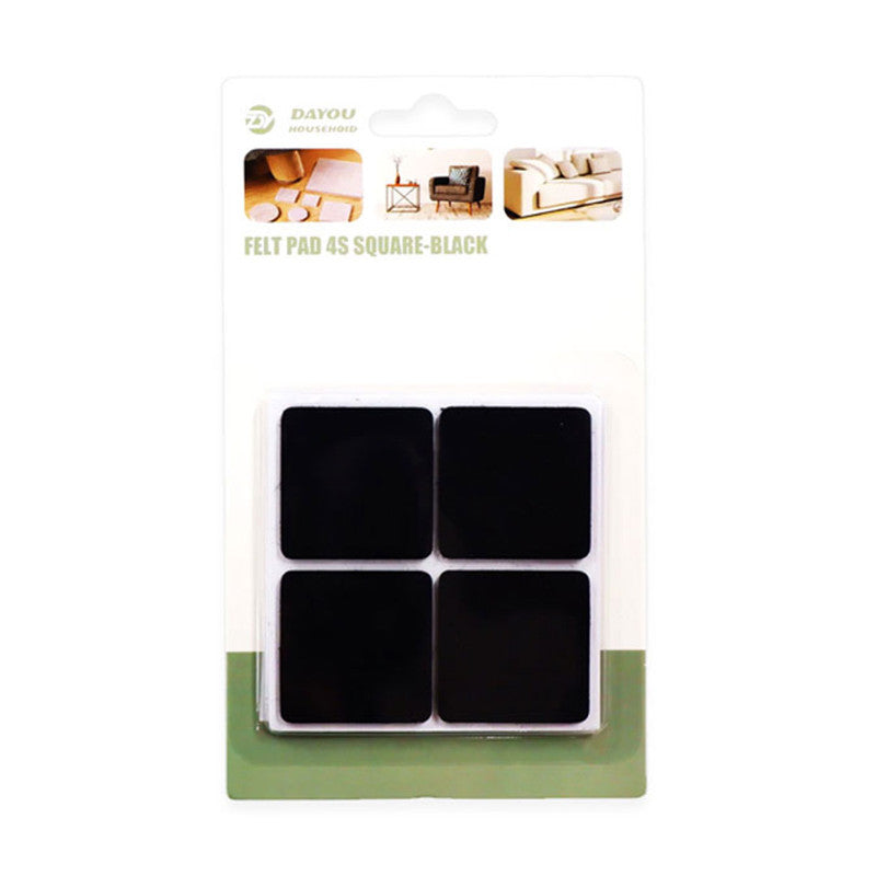 Felt Pad Black 4's Square