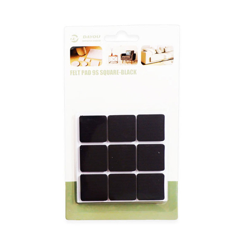 Felt Pad Black 9's Square